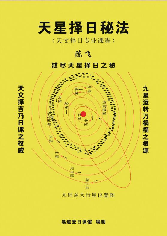 Chen Fei Tianxing Fengshui Secret Method of Choosing a Date