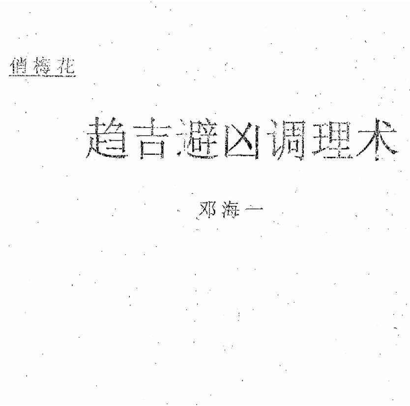 Deng Haiyi’s “Preparation Techniques of Pretty Plum Blossoms for Prosperity and Avoidance of Evil”