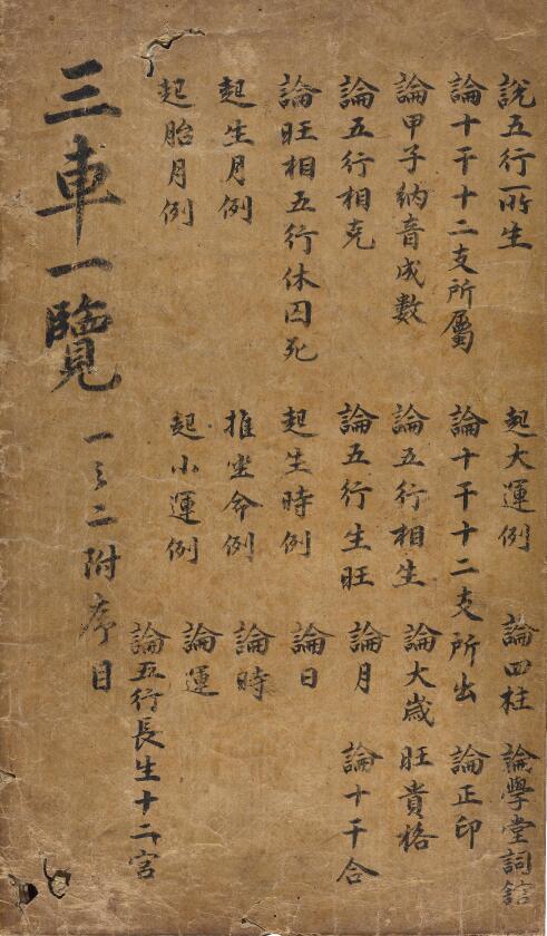 Four-Pillar Numerology Ancient Book “Sanche Yilan Destiny Book Detailed Discussion” Ten Volumes (Song) Fang Qianzhi