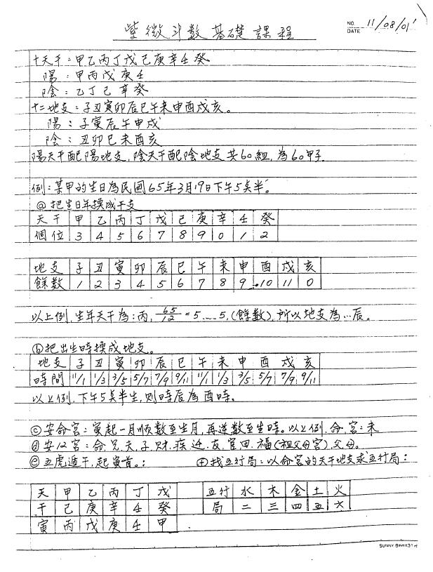 Cai Minghong “Ziwei Doushu Basic Course Notes”