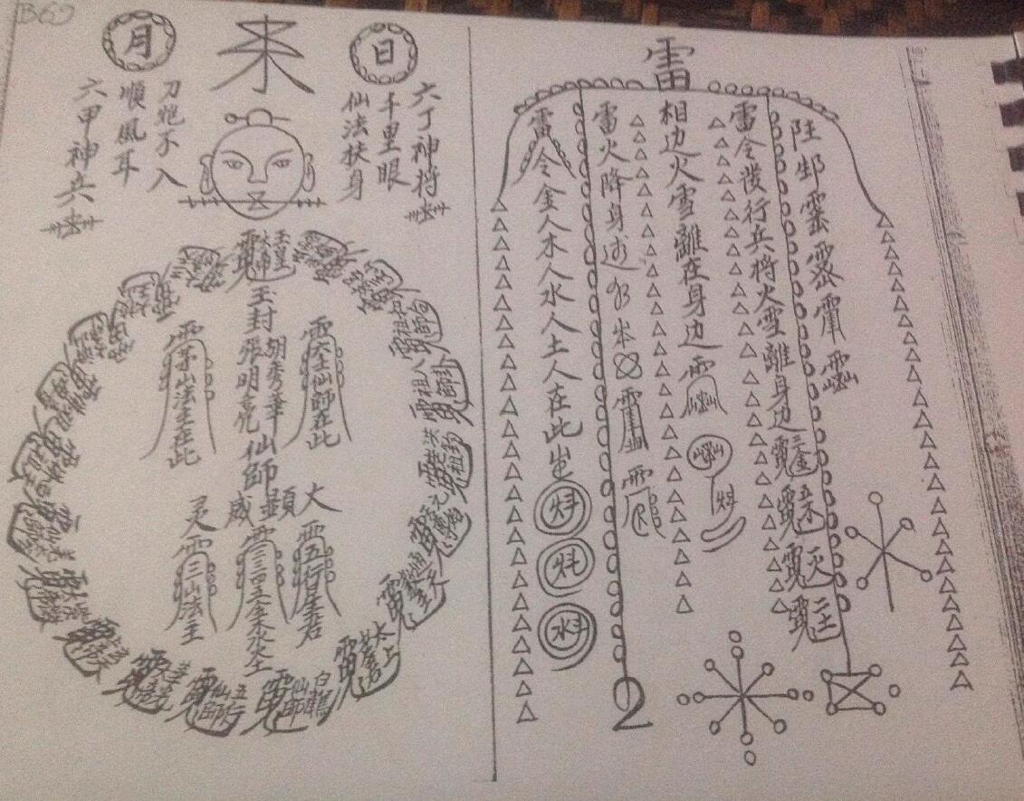 Dao Dharma Talisman “Maoshan Zhang Mingliang Manuscript” 50 pages